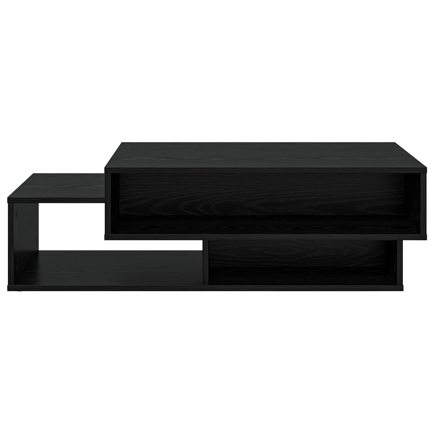 vidaXL Coffee Table Black Oak 105 x 50 x 32.5 cm Engineered Wood