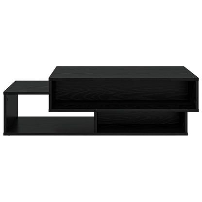 vidaXL Coffee Table Black Oak 105 x 50 x 32.5 cm Engineered Wood