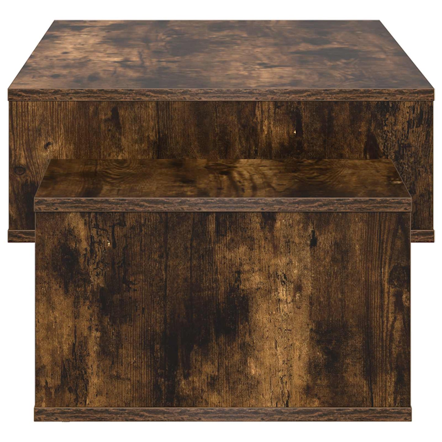 vidaXL Coffee Table Smoked Oak 105 x 50 x 32.5 cm Engineered Wood