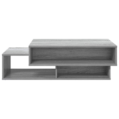 vidaXL Coffee Table Grey Sonoma 105 x 50 x 32.5 cm Engineered Wood