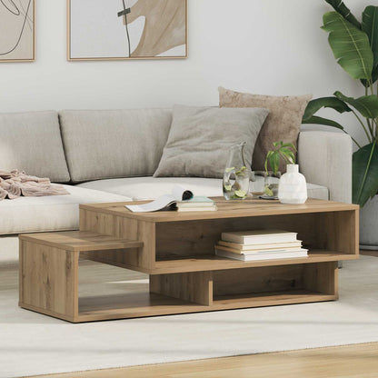 vidaXL Coffee Table Artisan Oak 105 x 50 x 32.5 cm Engineered Wood