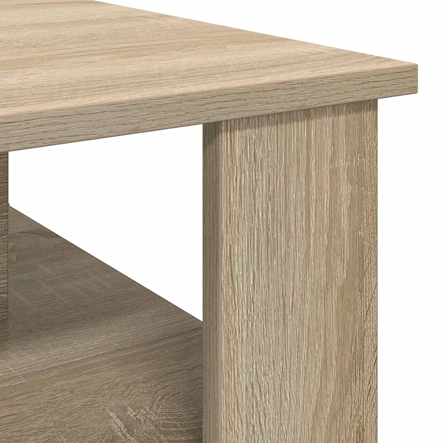 vidaXL Coffee Table Sonoma Oak 90 x 50 x 40 cm Engineered Wood