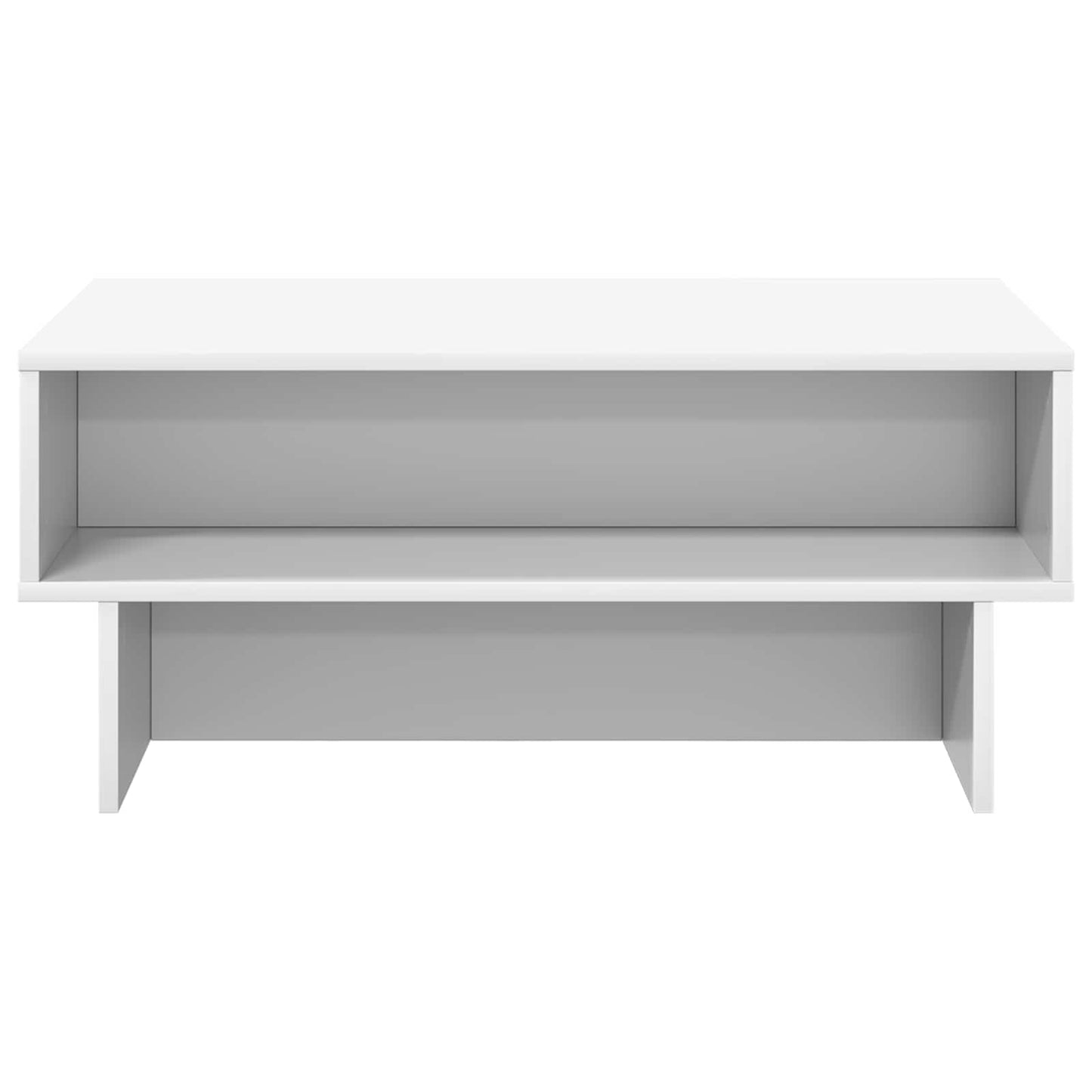 vidaXL Coffee Table White 80 x 46 x 35 cm Engineered Wood