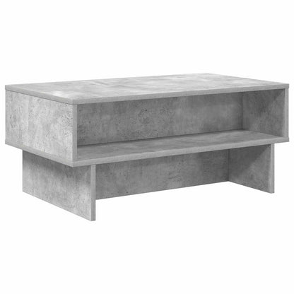 vidaXL Coffee Table Concrete Grey 80 x 46 x 35 cm Engineered Wood