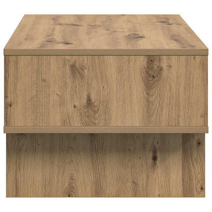 vidaXL Coffee Table Artisan Oak 80 x 46 x 35 cm Engineered Wood