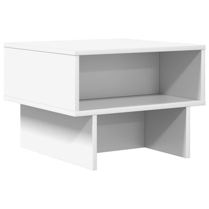 vidaXL Coffee Table White 48 x 46 x 35 cm Engineered Wood