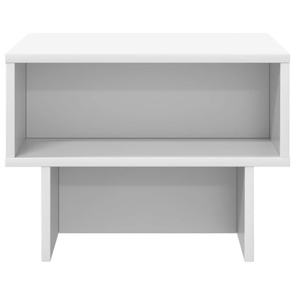 vidaXL Coffee Table White 48 x 46 x 35 cm Engineered Wood