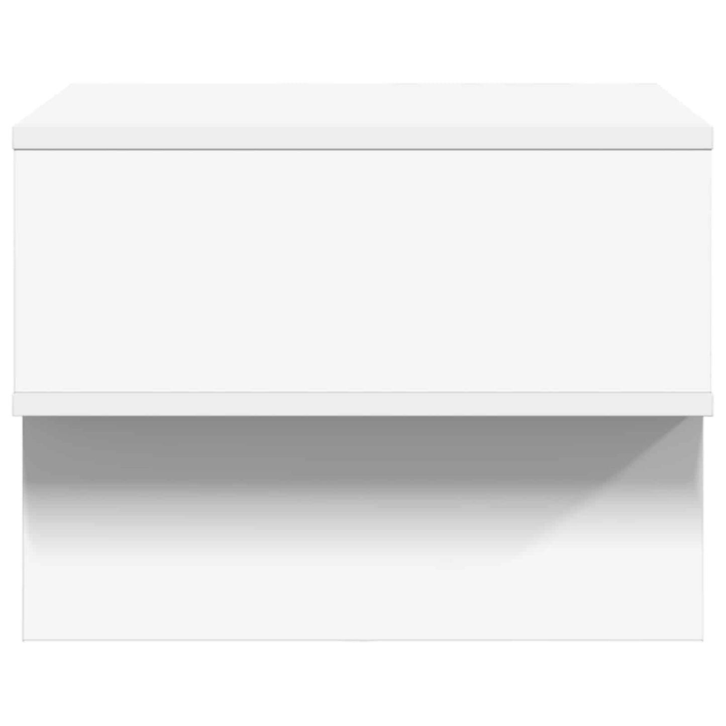 vidaXL Coffee Table White 48 x 46 x 35 cm Engineered Wood