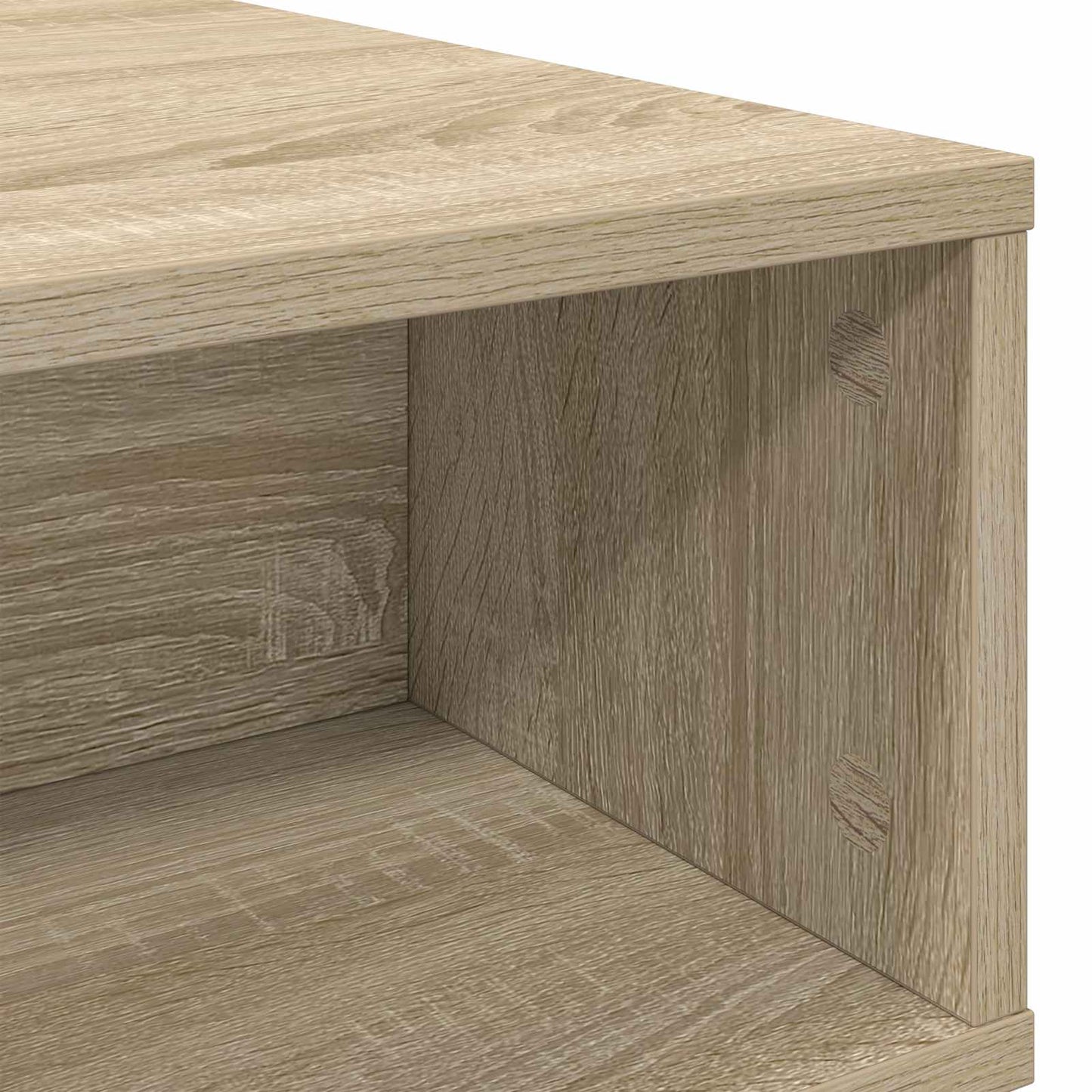 vidaXL Coffee Table Sonoma Oak 48 x 46 x 35 cm Engineered Wood