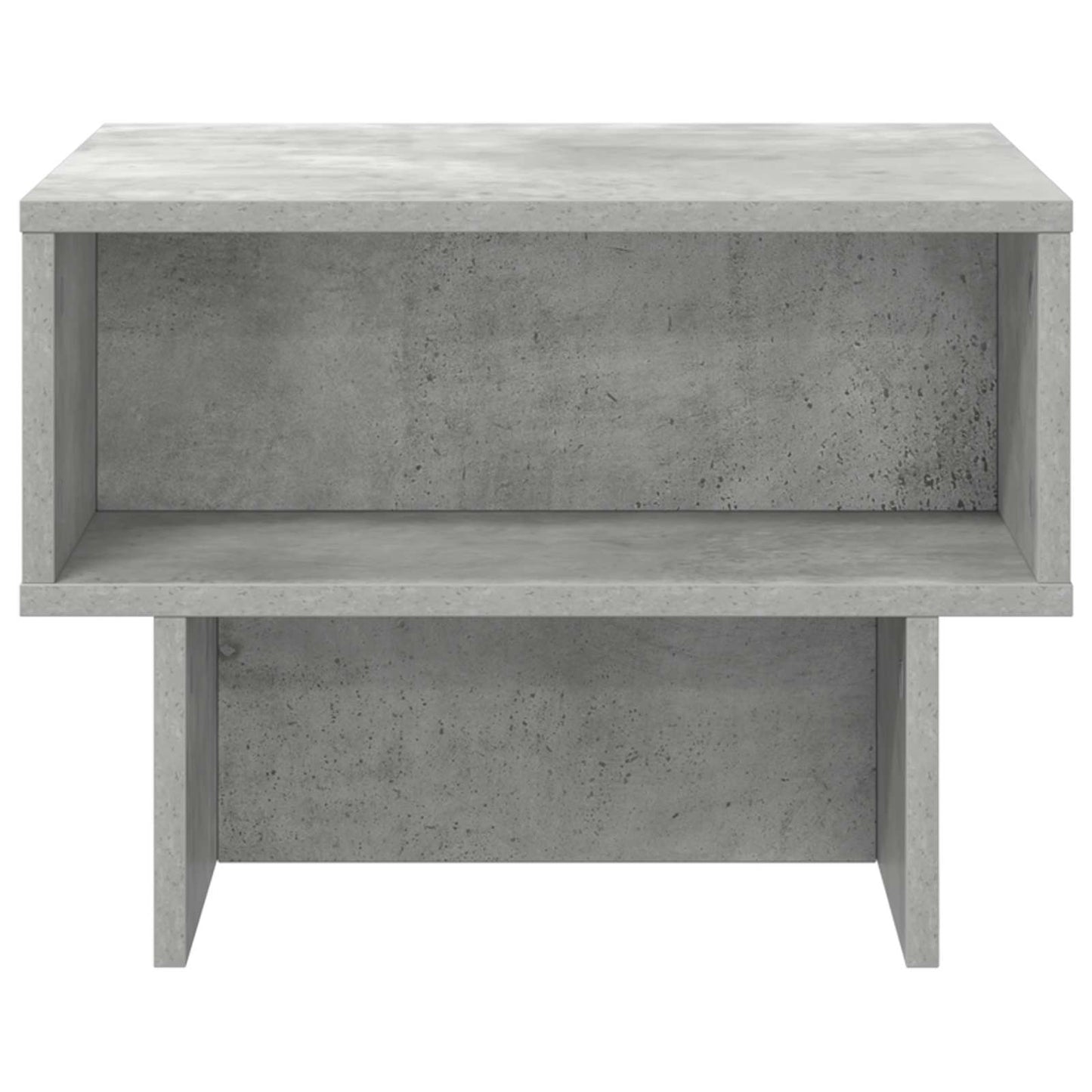 vidaXL Coffee Table Concrete Grey 48 x 46 x 35 cm Engineered Wood