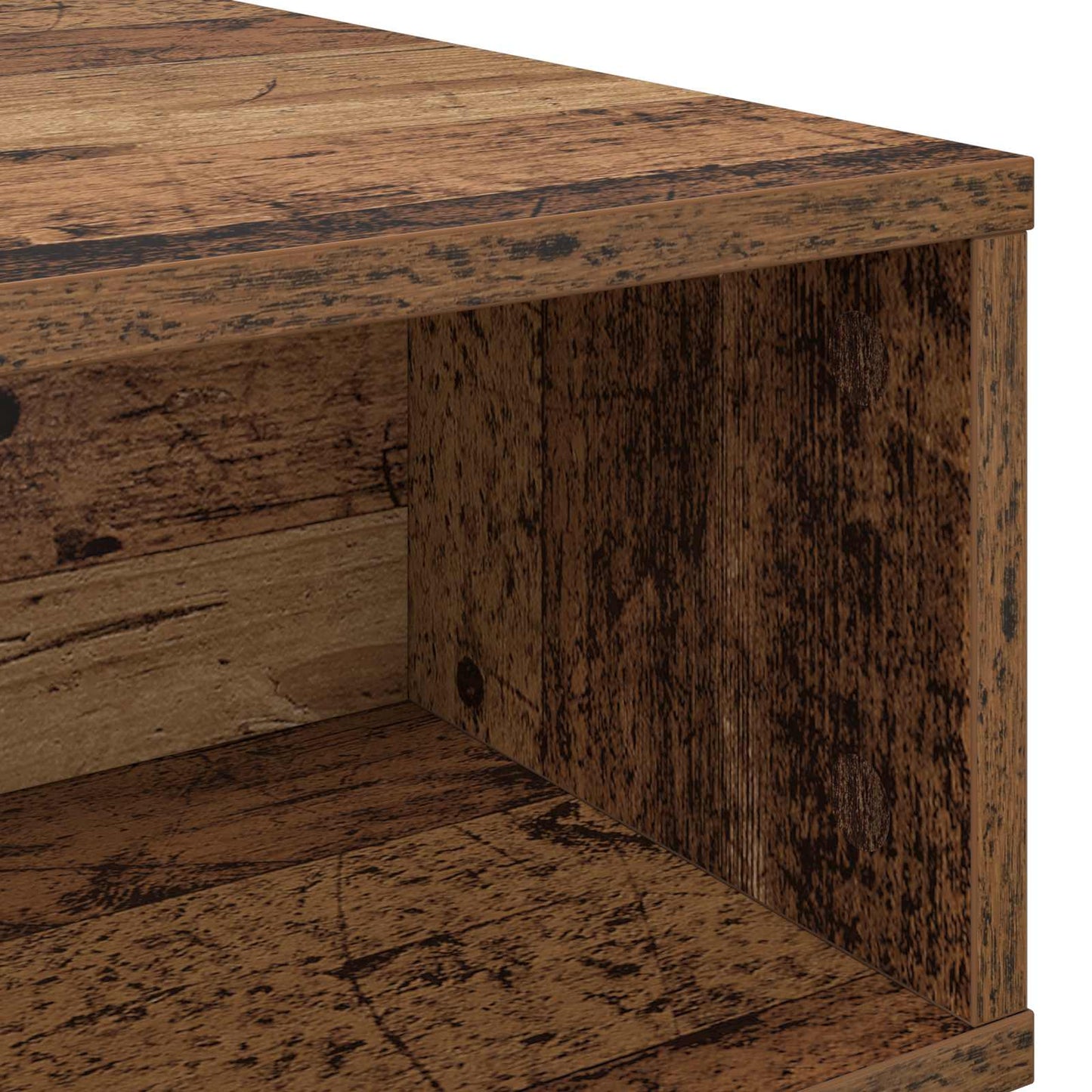 vidaXL Coffee Table Old Wood 48 x 46 x 35 cm Engineered Wood