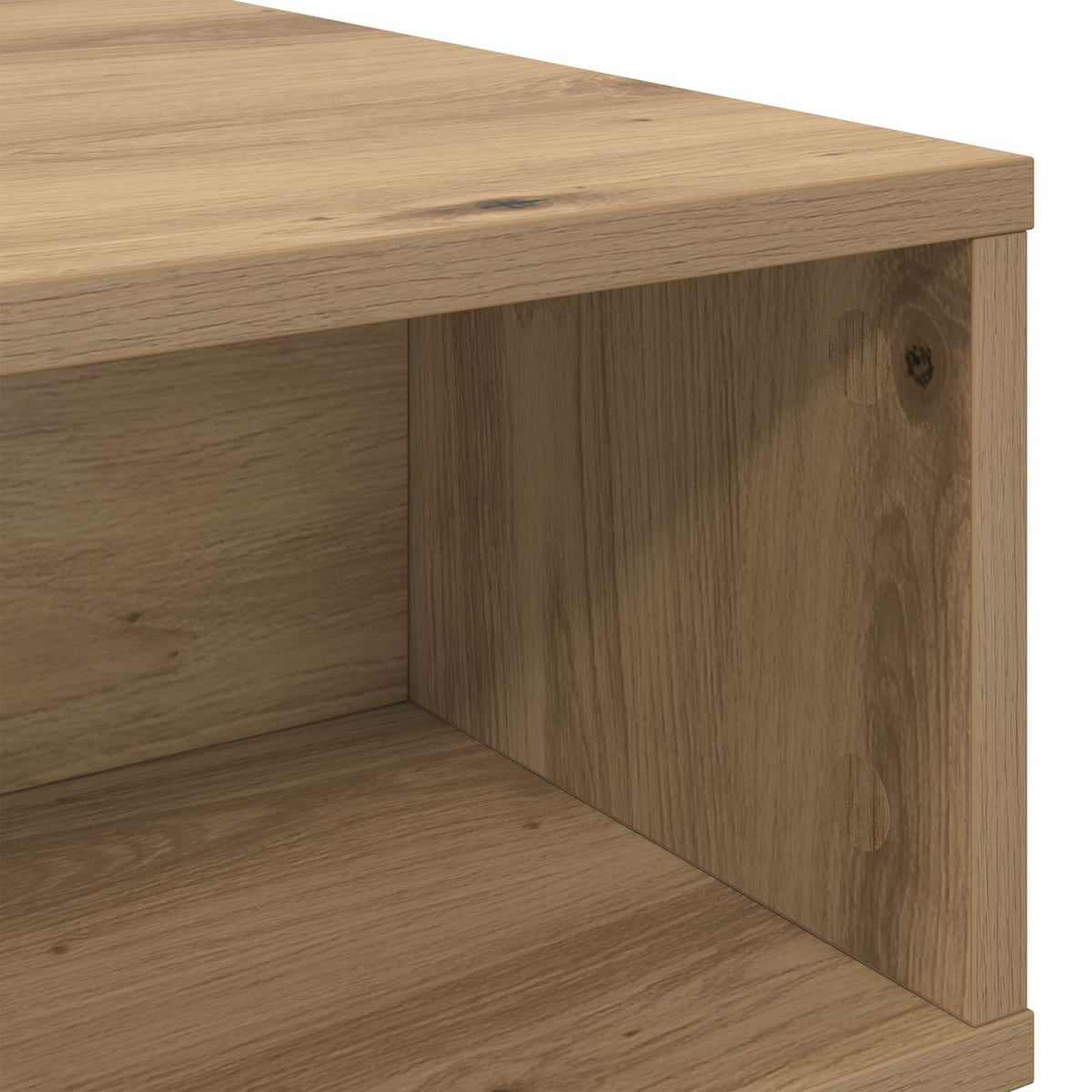 vidaXL Coffee Table Artisan Oak 48 x 46 x 35 cm Engineered Wood