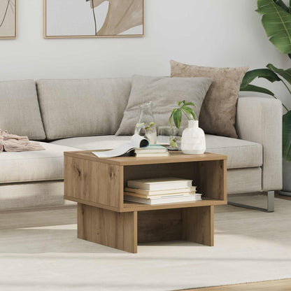 vidaXL Coffee Table Artisan Oak 48 x 46 x 35 cm Engineered Wood