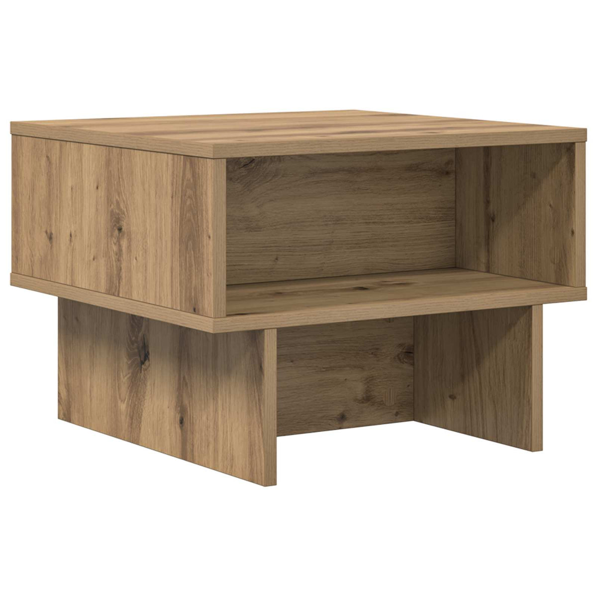 vidaXL Coffee Table Artisan Oak 48 x 46 x 35 cm Engineered Wood