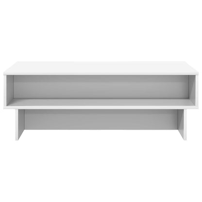 vidaXL Coffee Table White 100 x 46 x 35 cm Engineered Wood