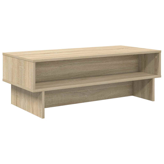 vidaXL Coffee Table Sonoma Oak 100 x 46 x 35 cm Engineered Wood