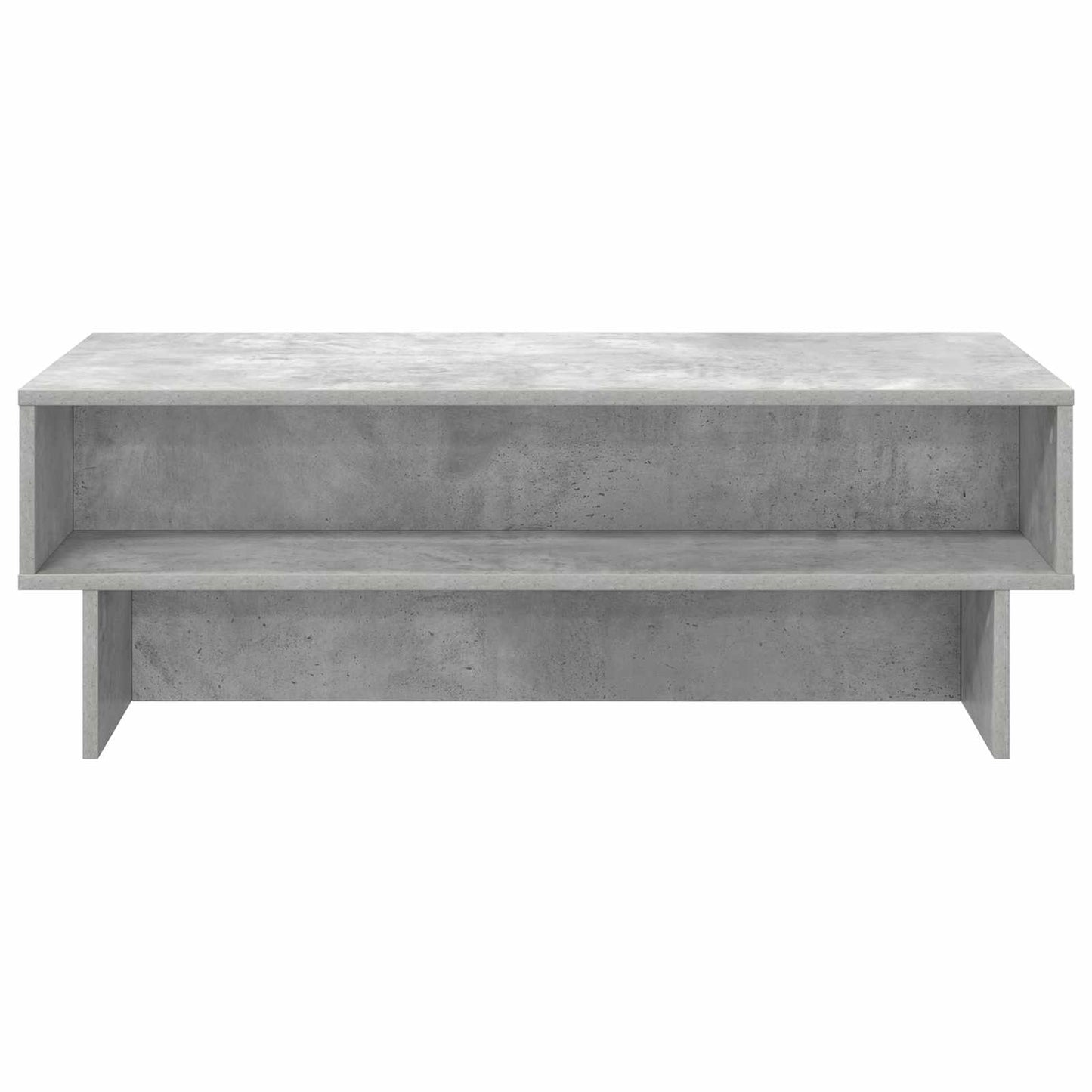 vidaXL Coffee Table Concrete Grey 100 x 46 x 35 cm Engineered Wood