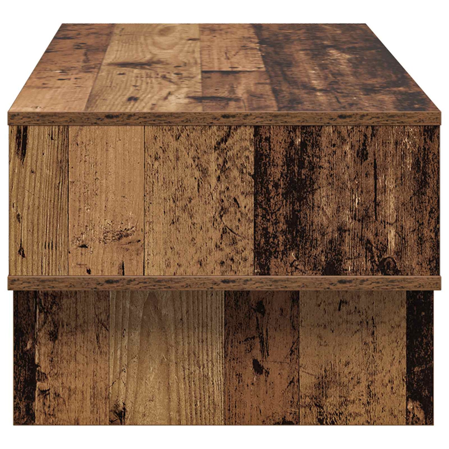 vidaXL Coffee Table Old Wood 100 x 46 x 35 cm Engineered Wood