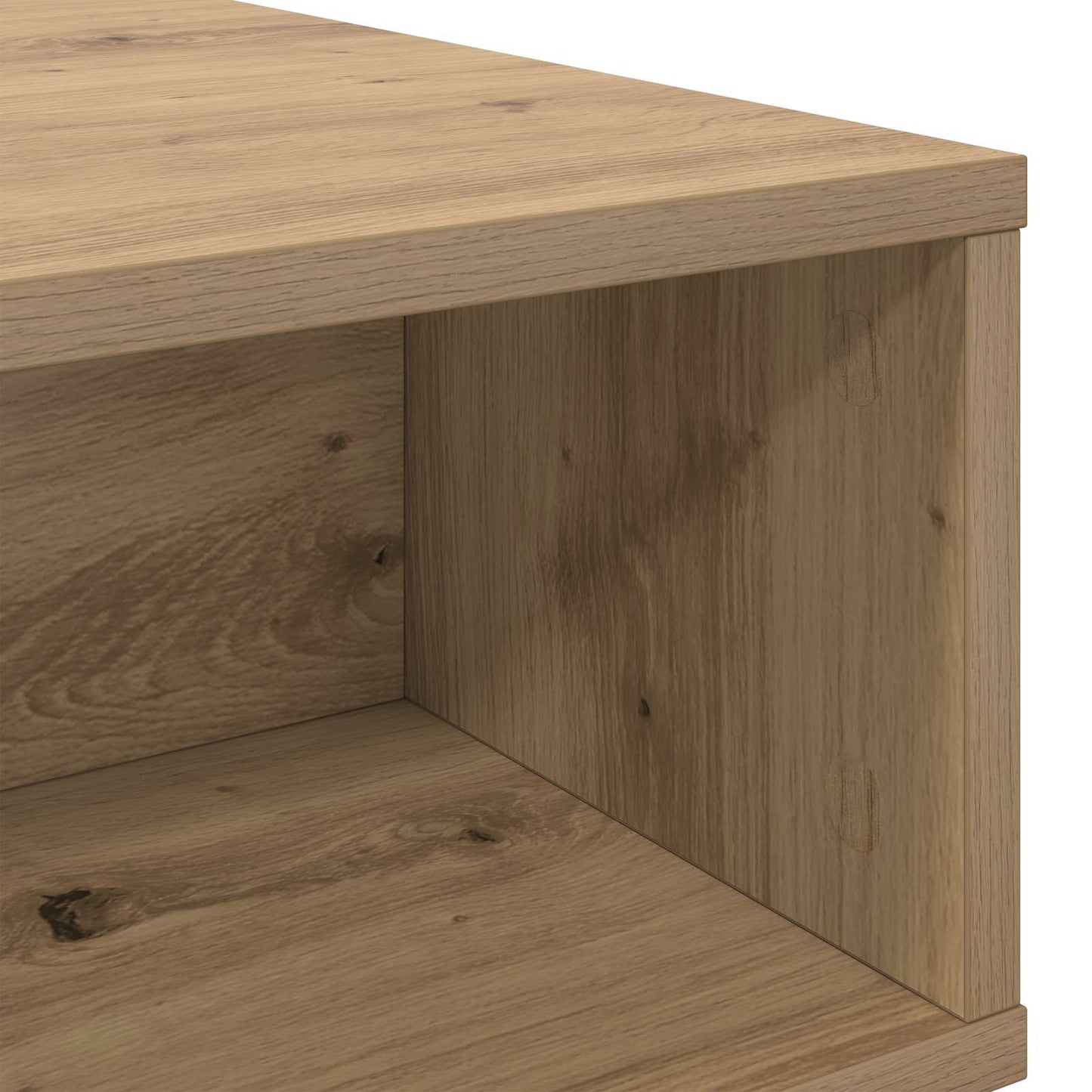 vidaXL Coffee Table Artisan Oak 100 x 46 x 35 cm Engineered Wood
