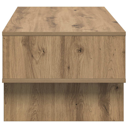 vidaXL Coffee Table Artisan Oak 100 x 46 x 35 cm Engineered Wood