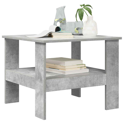 vidaXL Coffee Table Concrete Grey 57 x 55 x 45 cm Engineered Wood