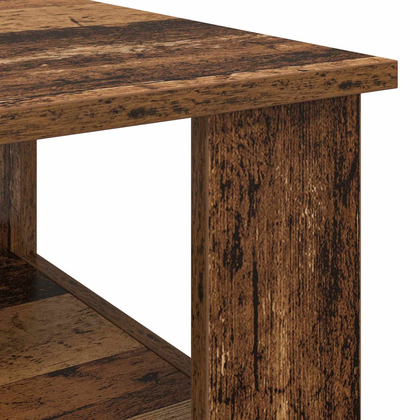 vidaXL Coffee Table Old Wood 57 x 55 x 45 cm Engineered Wood