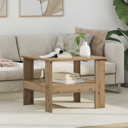 vidaXL Coffee Table Artisan Oak 57 x 55 x 45 cm Engineered Wood