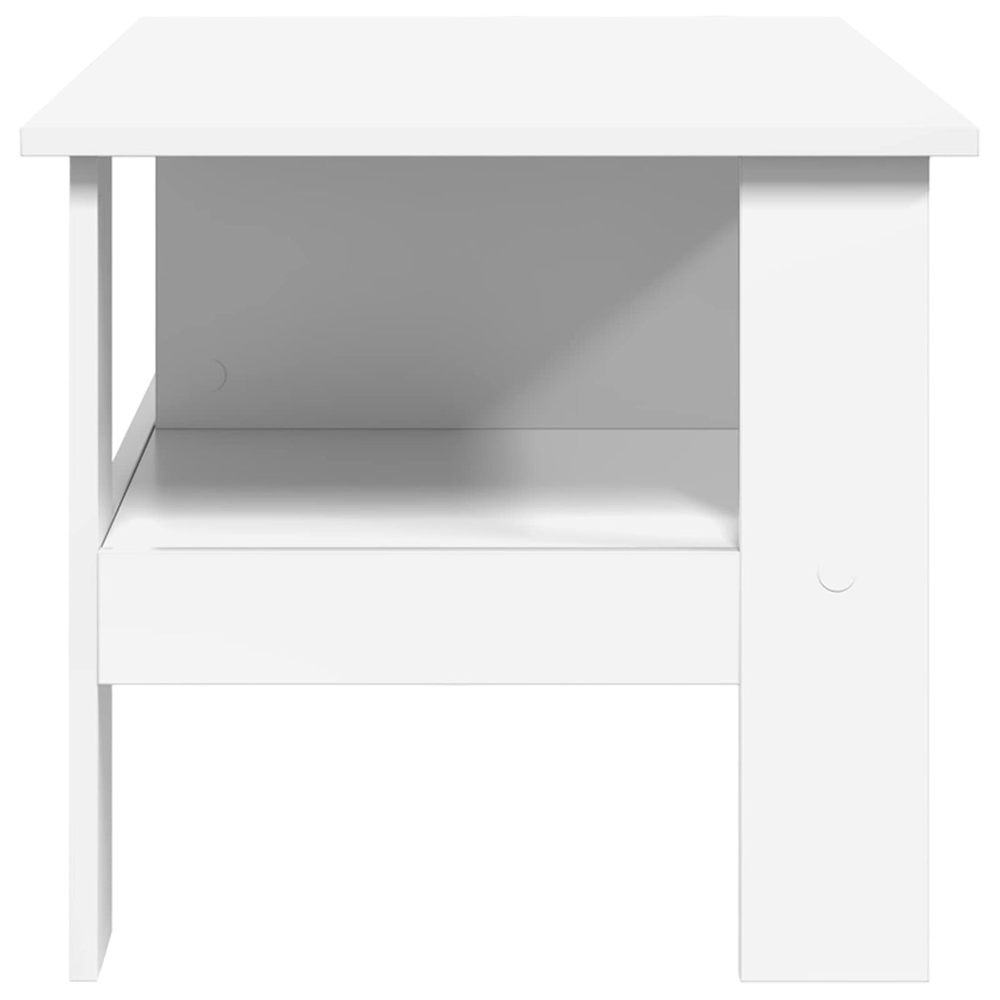 vidaXL Coffee Table White 90 x 50 x 45 cm Engineered Wood