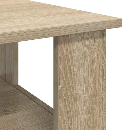 vidaXL Coffee Table Sonoma Oak 90 x 50 x 45 cm Engineered Wood