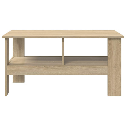 vidaXL Coffee Table Sonoma Oak 90 x 50 x 45 cm Engineered Wood