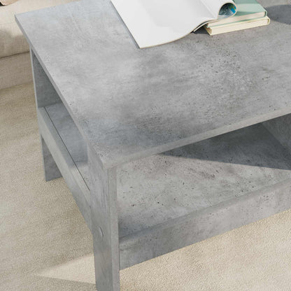 vidaXL Coffee Table Concrete Grey 90 x 50 x 45 cm Engineered Wood