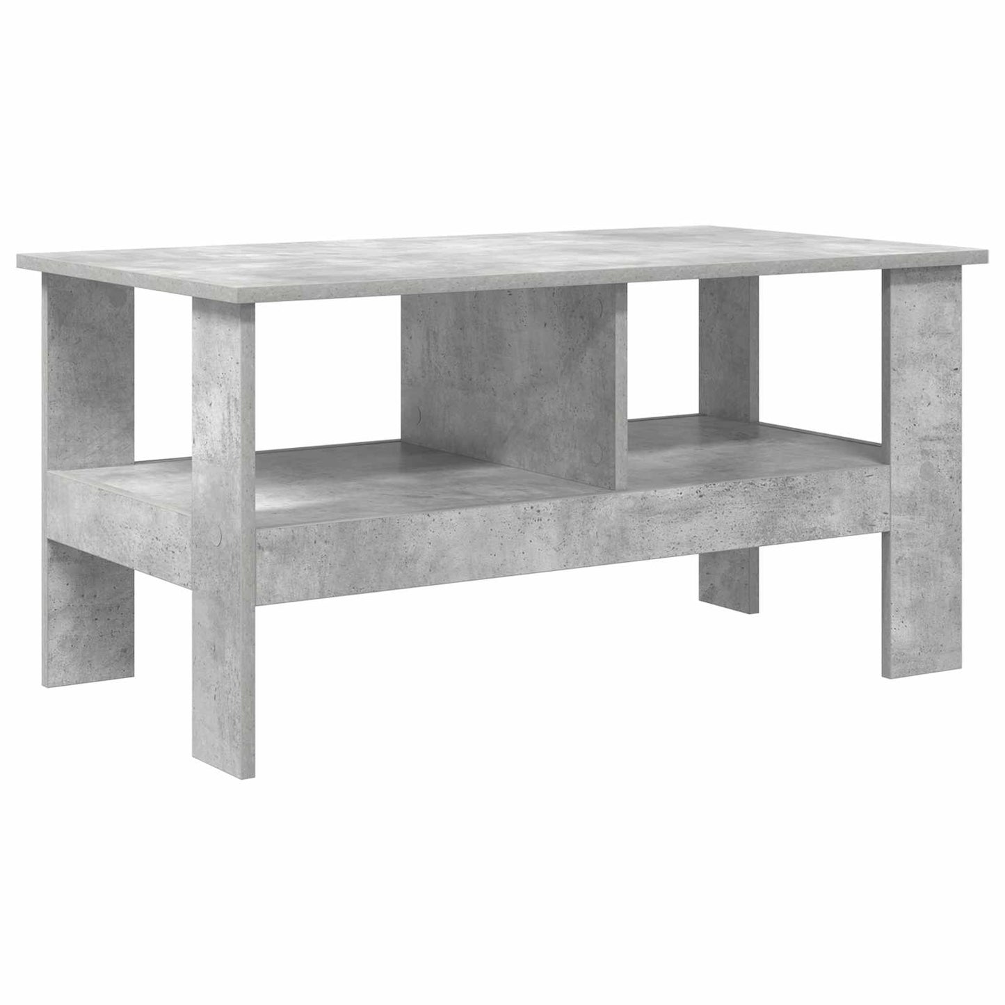 vidaXL Coffee Table Concrete Grey 90 x 50 x 45 cm Engineered Wood
