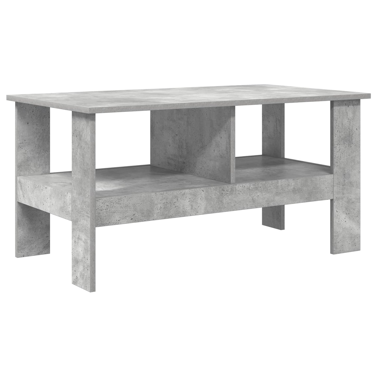 vidaXL Coffee Table Concrete Grey 90 x 50 x 45 cm Engineered Wood