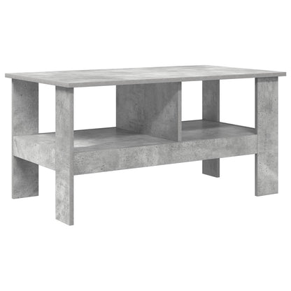 vidaXL Coffee Table Concrete Grey 90 x 50 x 45 cm Engineered Wood