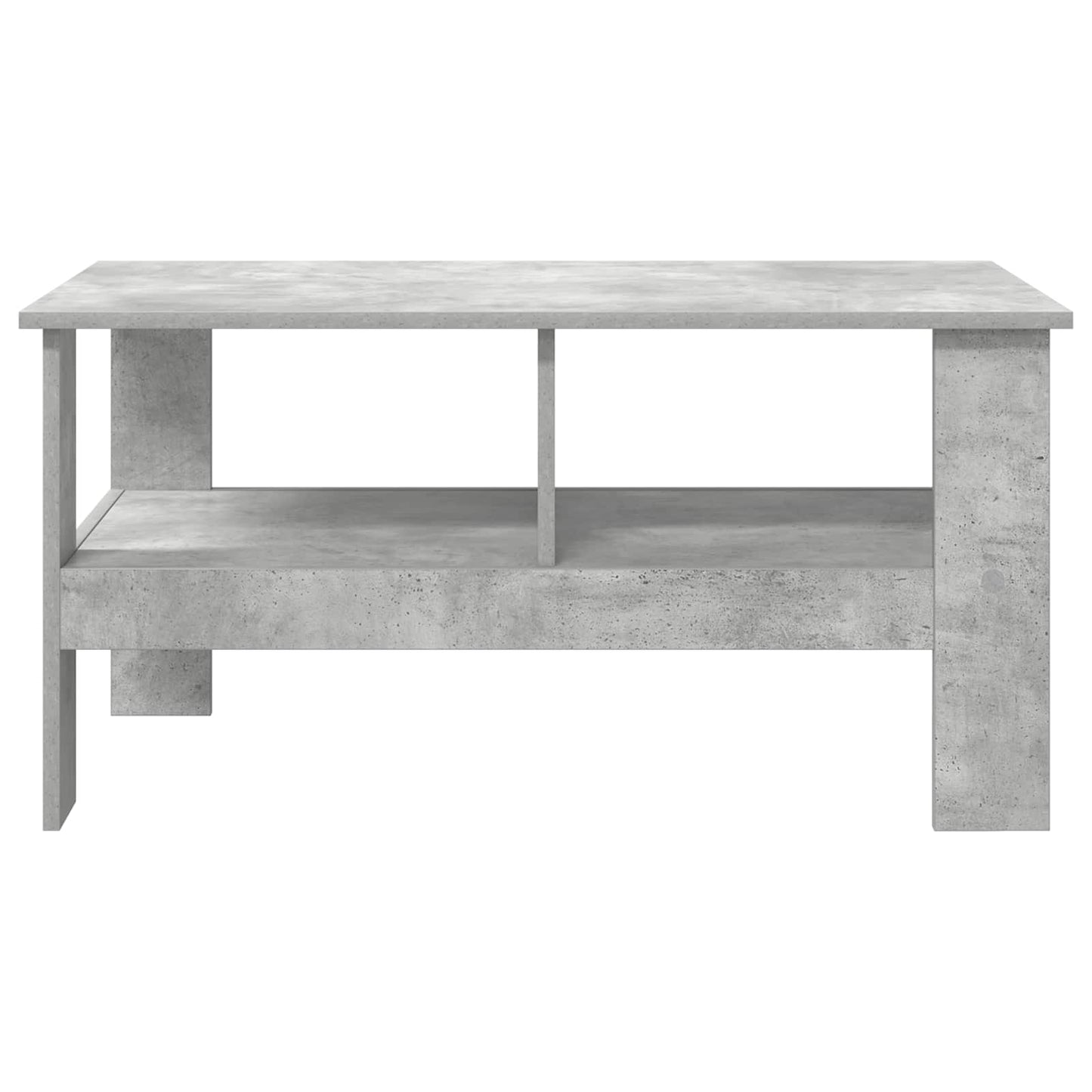 vidaXL Coffee Table Concrete Grey 90 x 50 x 45 cm Engineered Wood