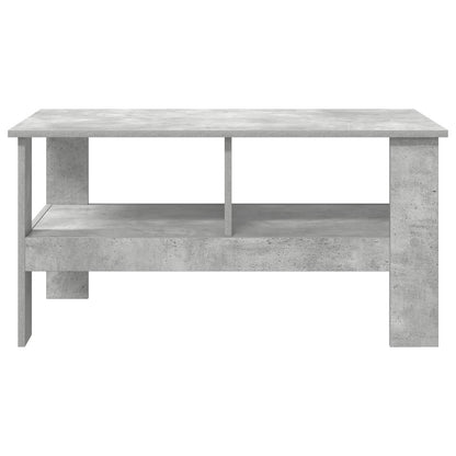 vidaXL Coffee Table Concrete Grey 90 x 50 x 45 cm Engineered Wood