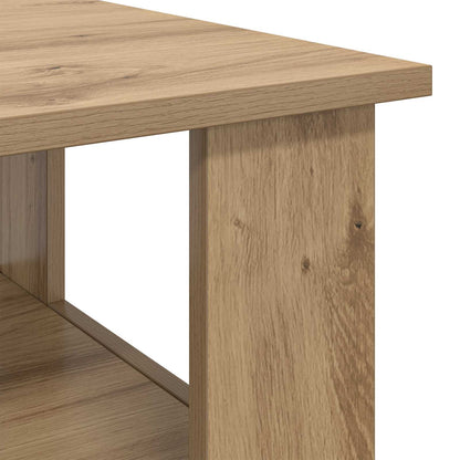 vidaXL Coffee Table Artisan Oak 90 x 50 x 45 cm Engineered Wood
