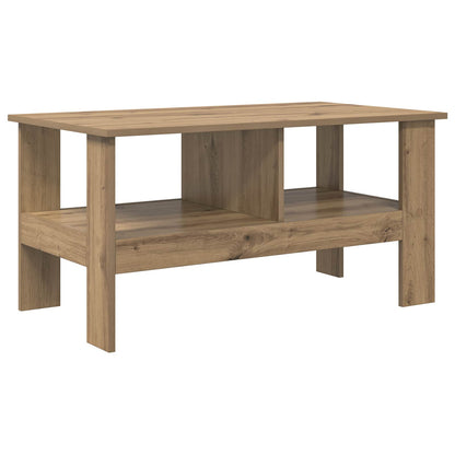 vidaXL Coffee Table Artisan Oak 90 x 50 x 45 cm Engineered Wood