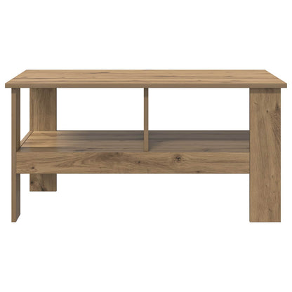vidaXL Coffee Table Artisan Oak 90 x 50 x 45 cm Engineered Wood