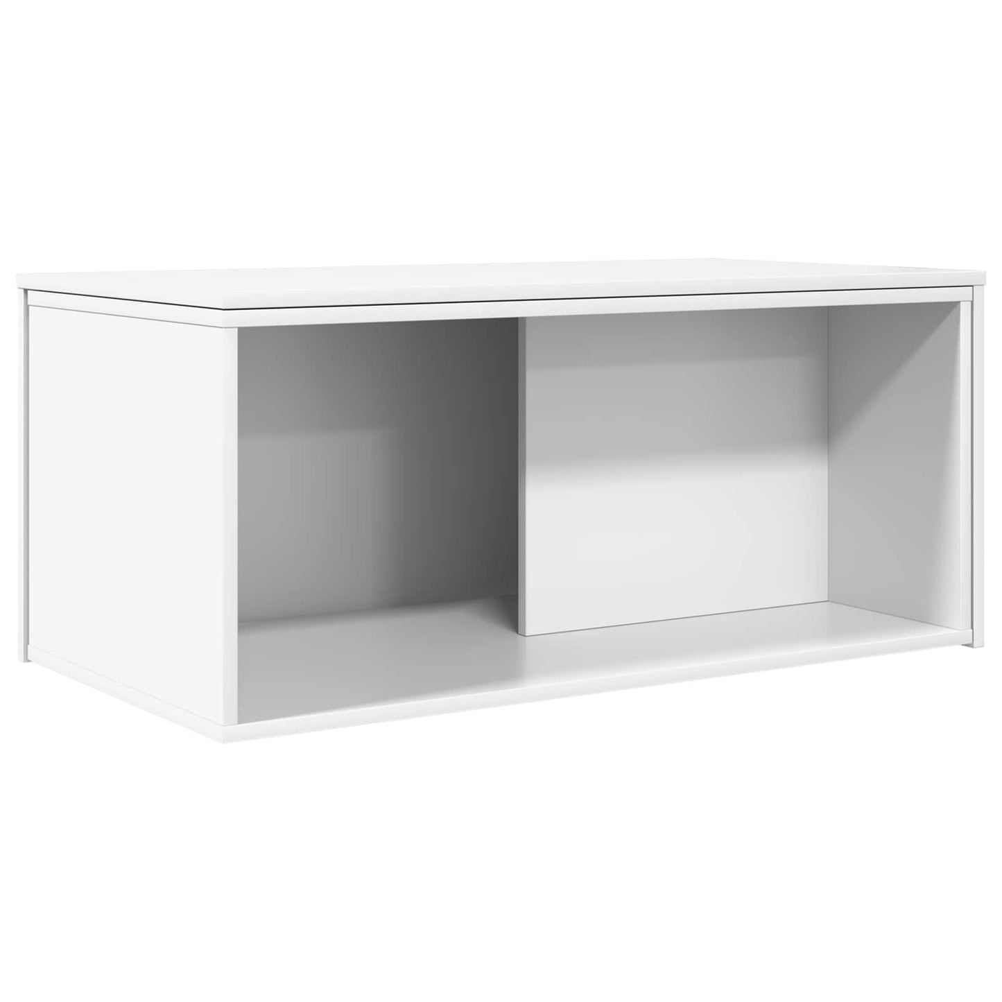vidaXL Coffee Table Set 2 pcs White Engineered Wood