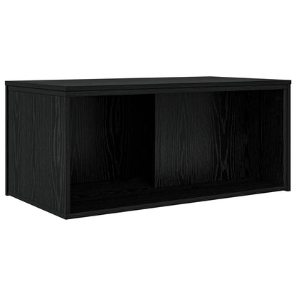 vidaXL Coffee Table Set 2 pcs Black Oak Engineered Wood