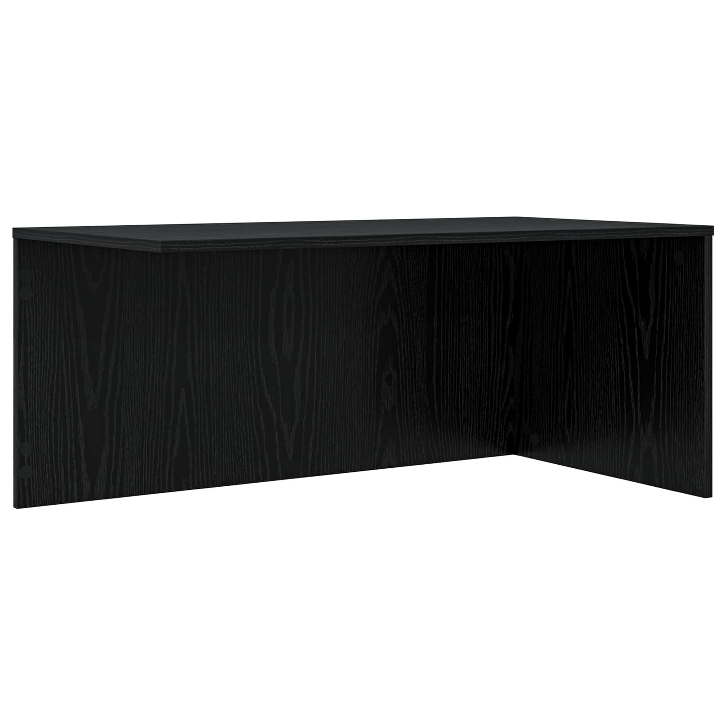 vidaXL Coffee Table Set 2 pcs Black Oak Engineered Wood