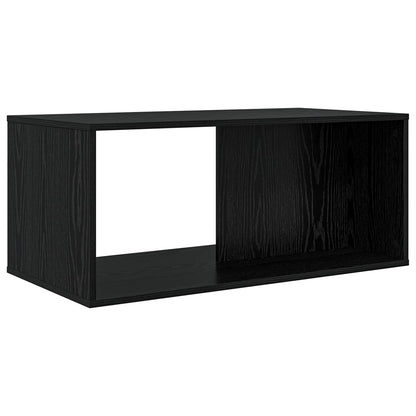 vidaXL Coffee Table Set 2 pcs Black Oak Engineered Wood