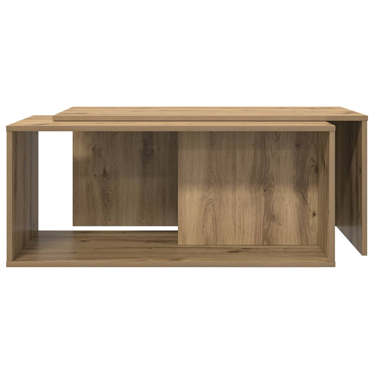 vidaXL Coffee Table Set 2 pcs Artisan Oak 90 x 48 x 40 cm