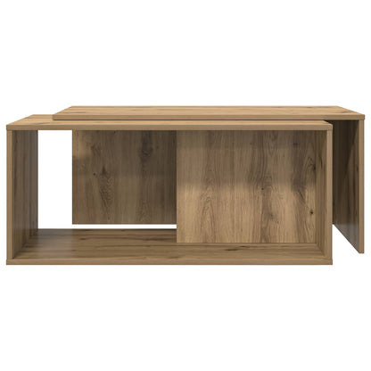 vidaXL Coffee Table Set 2 pcs Artisan Oak 90 x 48 x 40 cm