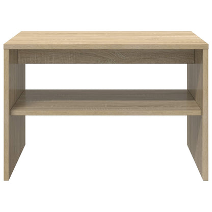 vidaXL Coffee Table Sonoma Oak 60 x 50 x 40 cm Engineered Wood