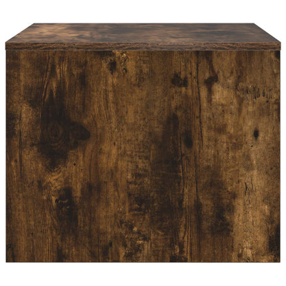 vidaXL Coffee Table Smoked Oak 60 x 50 x 40 cm Engineered Wood