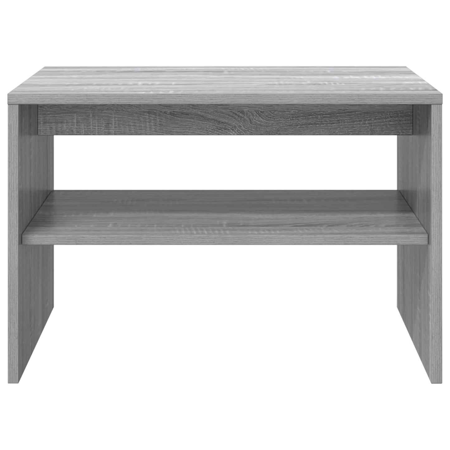 vidaXL Coffee Table Grey Sonoma 60 x 50 x 40 cm Engineered Wood