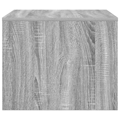 vidaXL Coffee Table Grey Sonoma 60 x 50 x 40 cm Engineered Wood