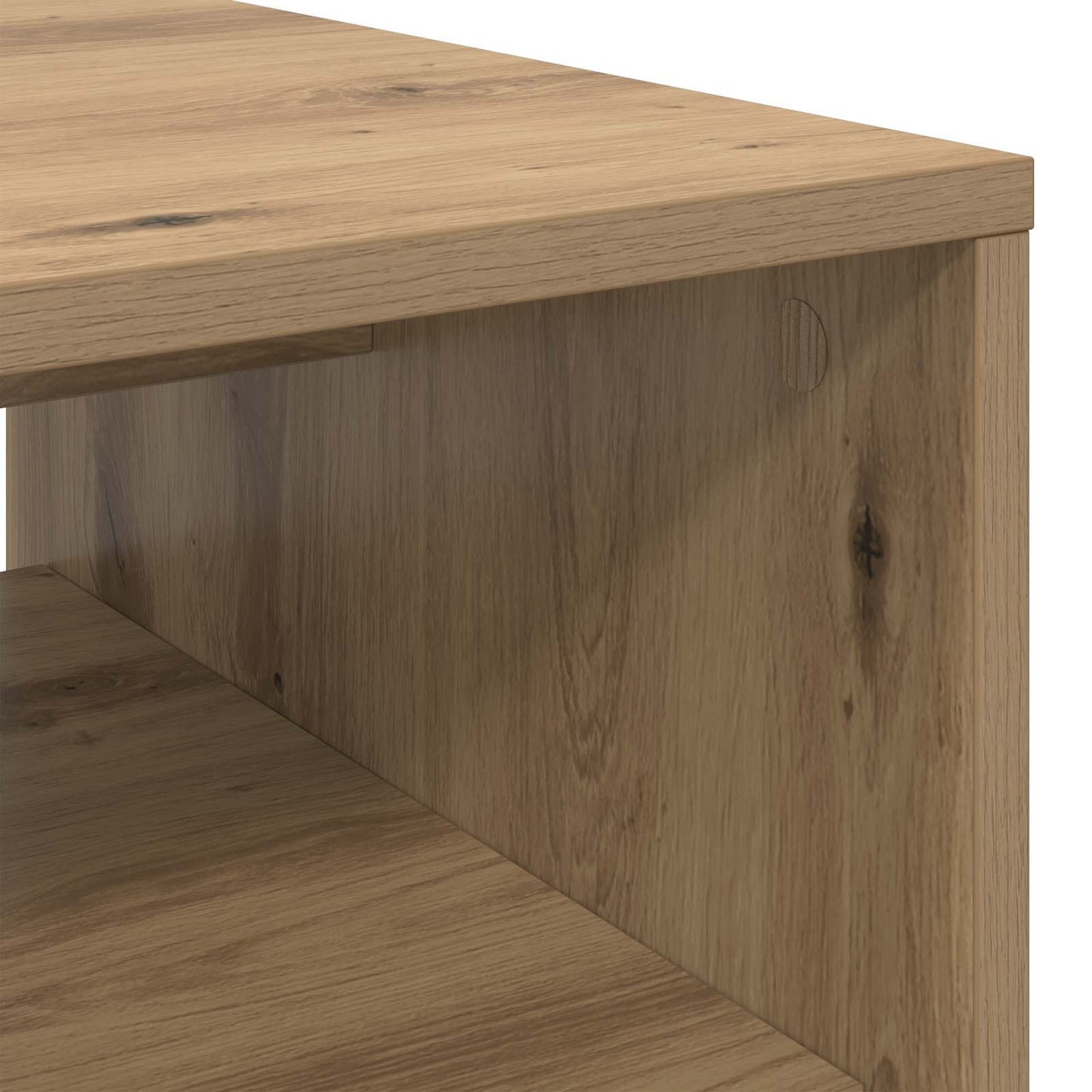 vidaXL Coffee Table Artisan Oak 60 x 50 x 40 cm Engineered Wood